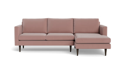 Wallace 98" Untufted Right Chaise Sectional - Superb Peony
