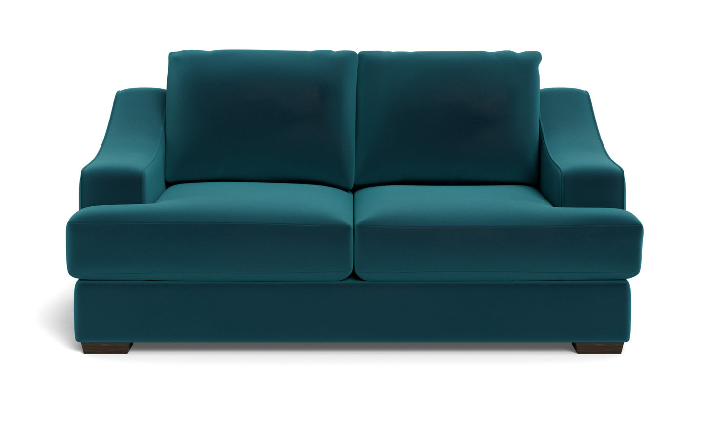 Austonian 76" Loveseat - Superb Peacock