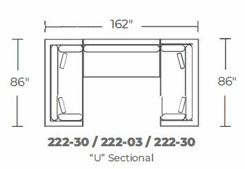 Bonnell U Sectional