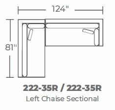 Bonnell Left Chaise Sectional