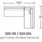 Bonnell Right Corner Armless Sectional