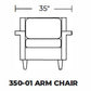 Rosedale Arm Chair