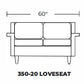 Rosedale Loveseat