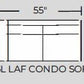 Rosedale Laf Condo Sofa