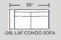 Rosedale Laf Condo Sofa