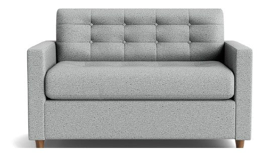 Wallace 52" Twin Sleeper Chair Bennett Dove Quick Ship -