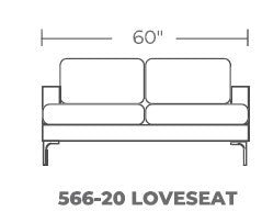 Barton Springs Loveseat