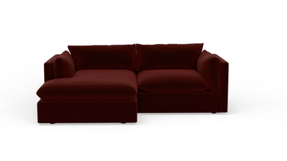 SoCo 95" Reversible Chaise Sofa - Superb Rust