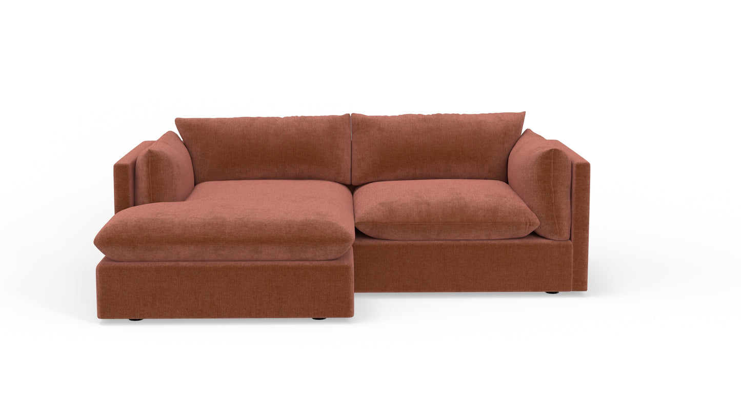 SoCo 95" Reversible Chaise Sofa - Wiley Rust