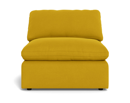 Fluffy Small Armless Chair - Sorrento Almond