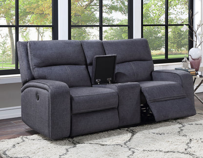 Landon Power Console Loveseat -