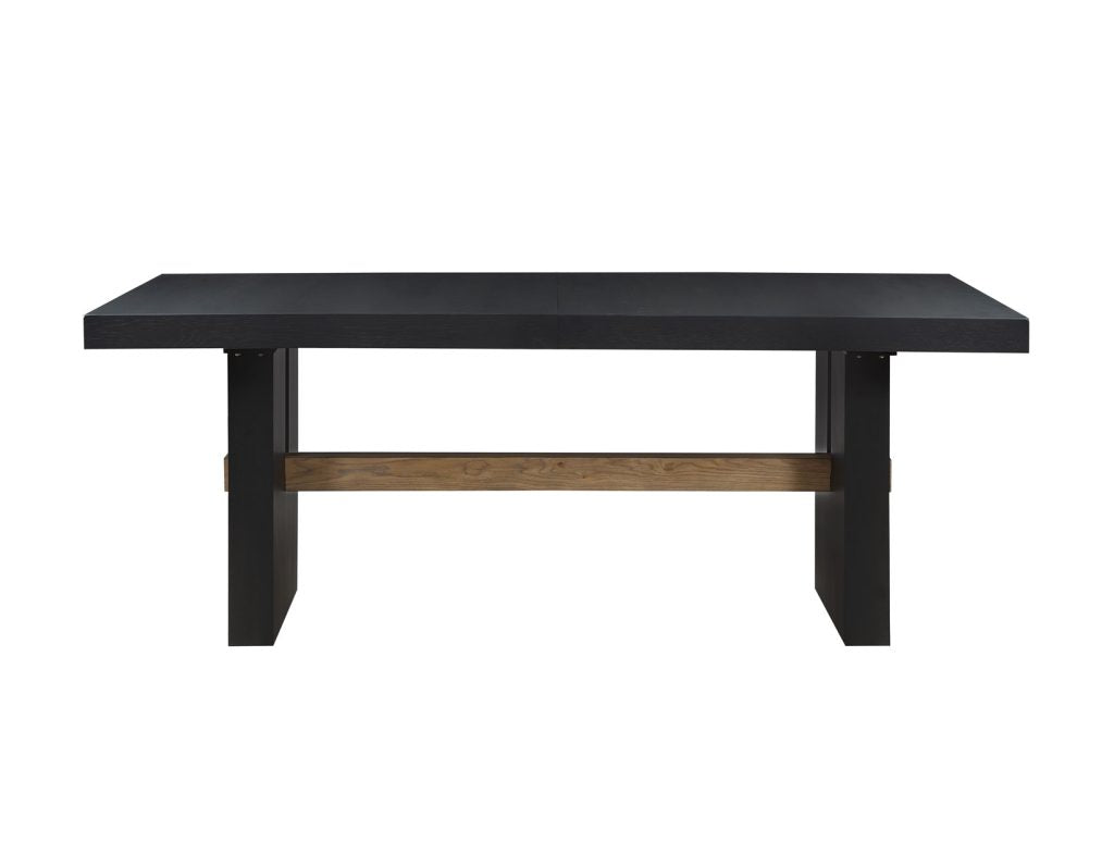 Audrey 78" Black Rectangle Dining Table -