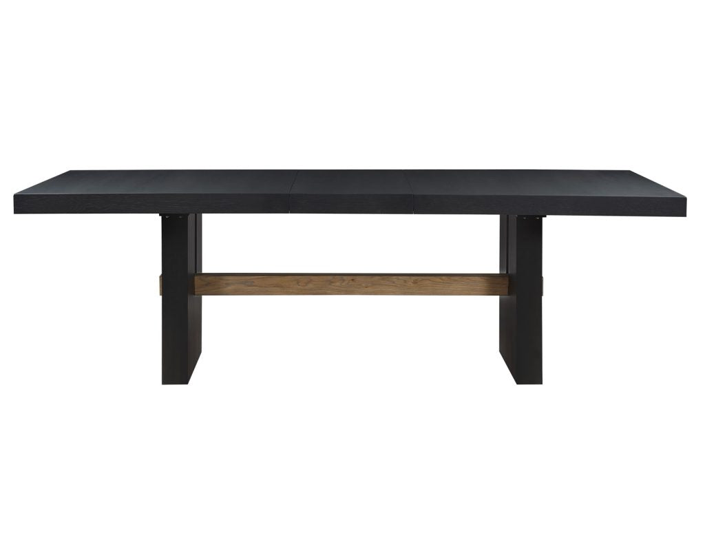 Audrey 78" Black Rectangle Dining Table -