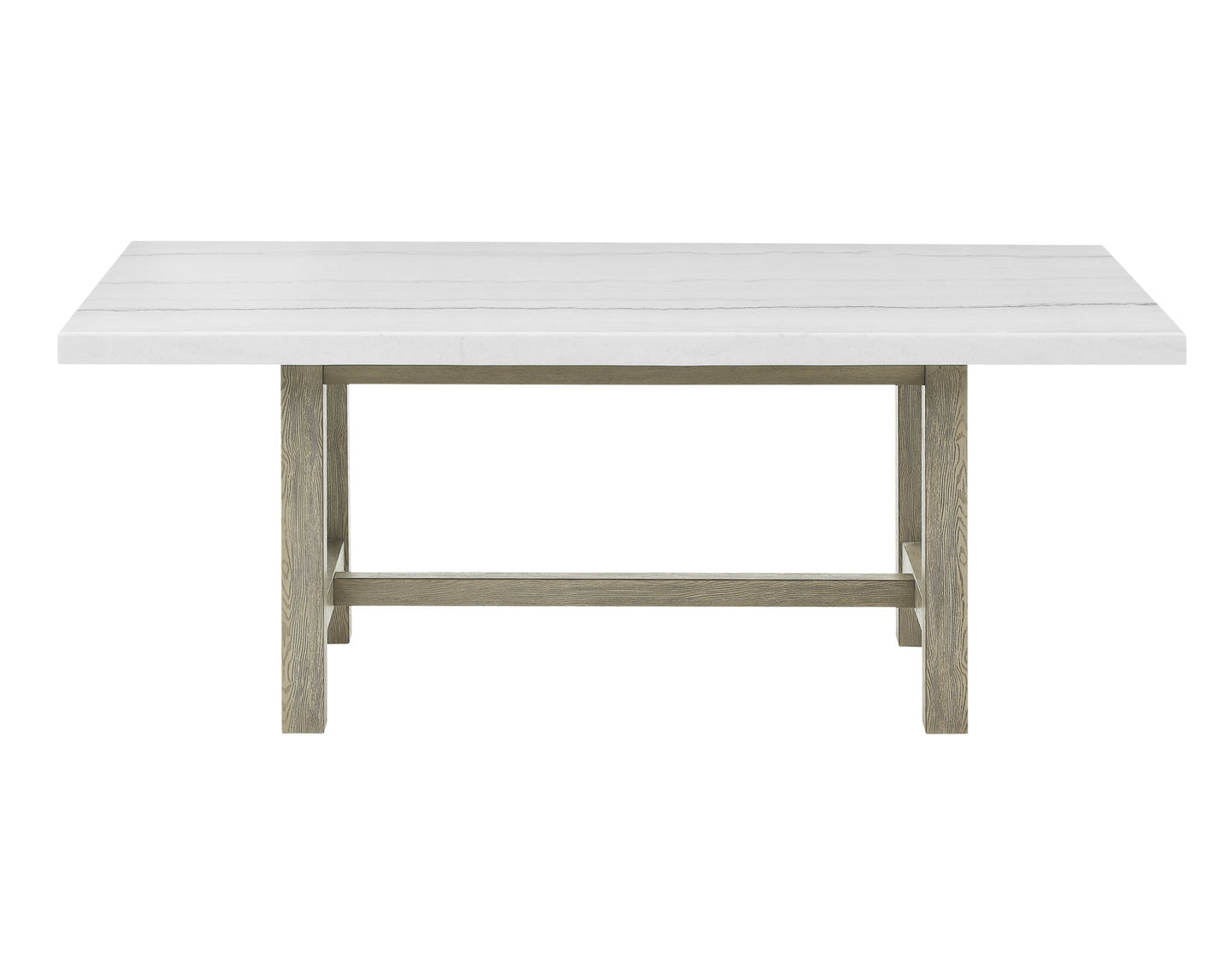 Carley Rectangle Marble Top Dining Table