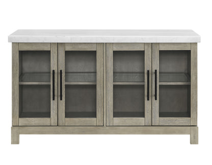 Carley Marble Top Cabinet