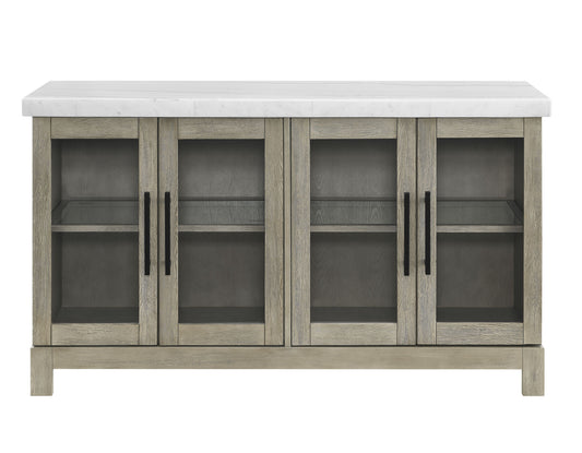 Carley Marble Top Cabinet -