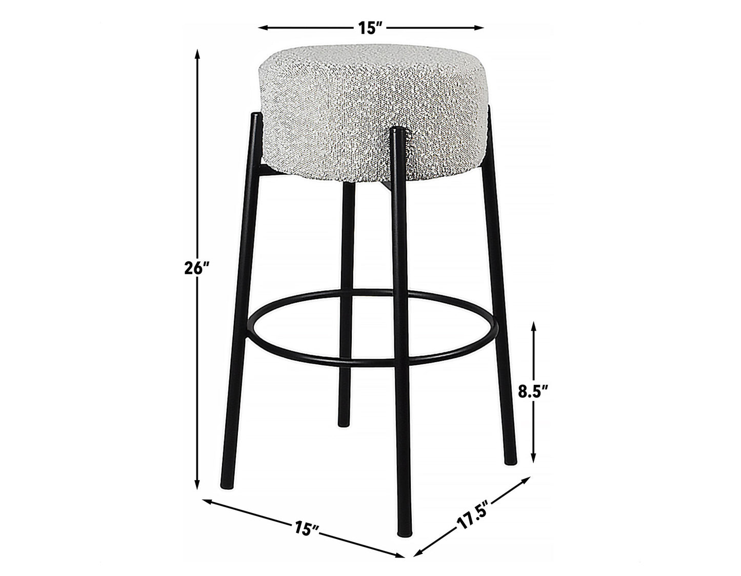 Colton 24" Counter Stools (pr)