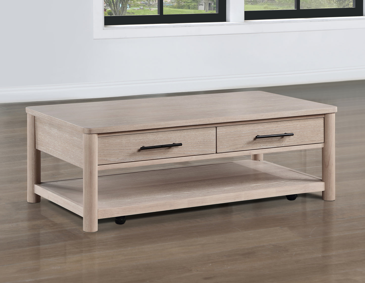 Gemma Coffee Table w/Casters