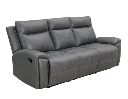 Gavin Reclining Sofa with Drop-Down Console