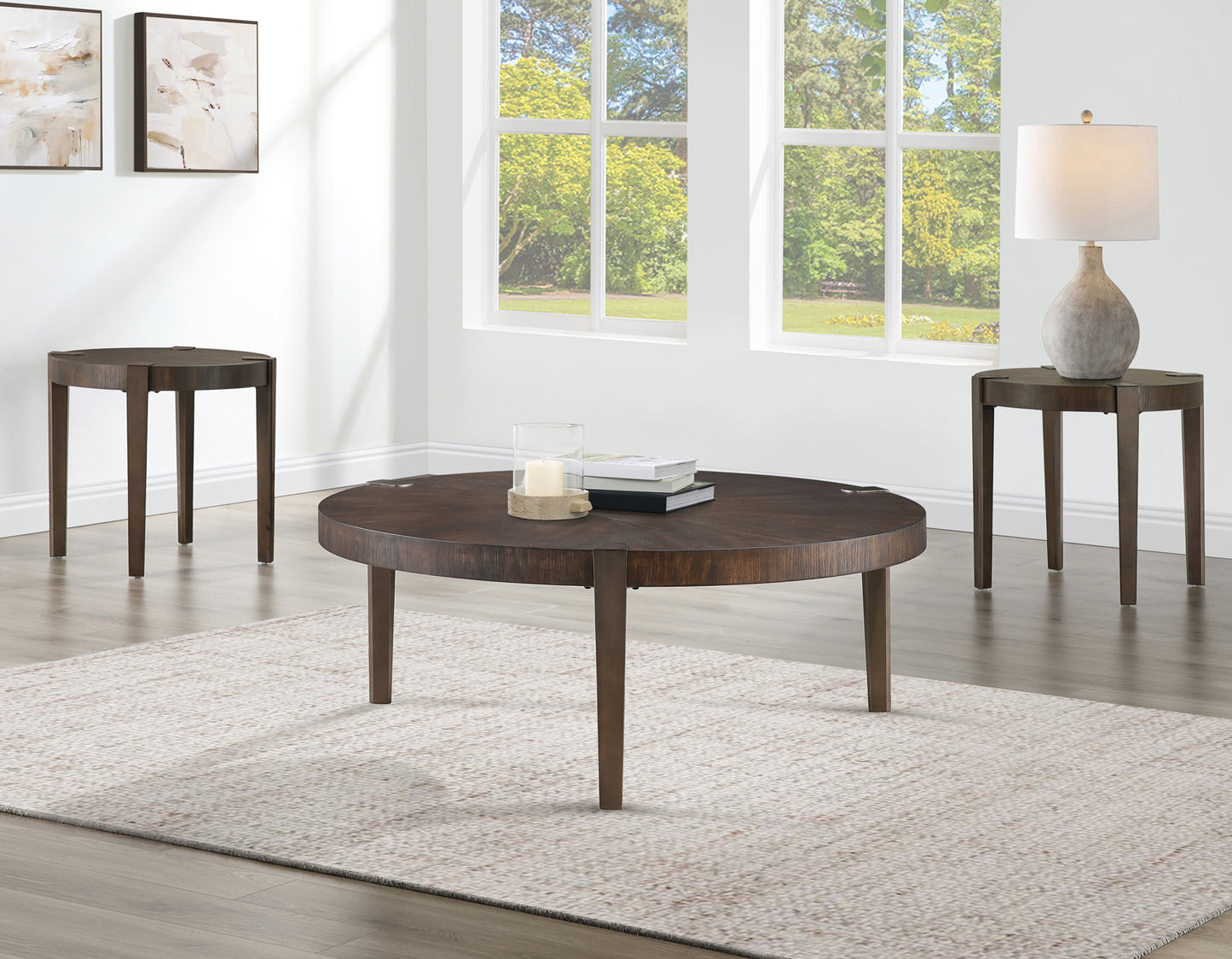 Grace Dark Brown Coffee Table -