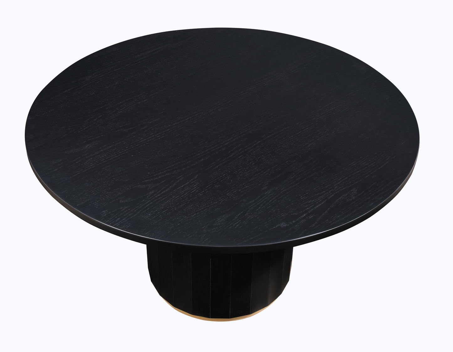 Maggie Round 52" Black Dining Table