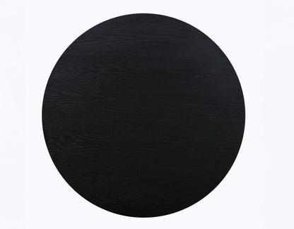 Maggie Round 52" Black Dining Table