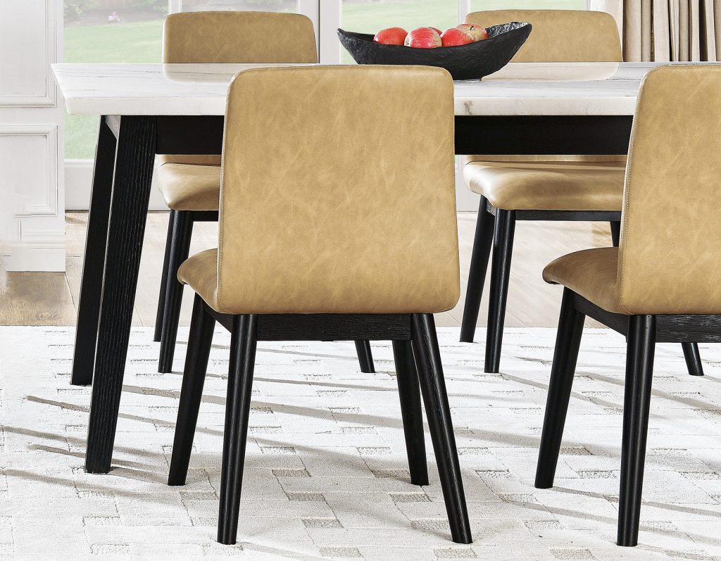 Vienna Black Dining Chairs (pr)