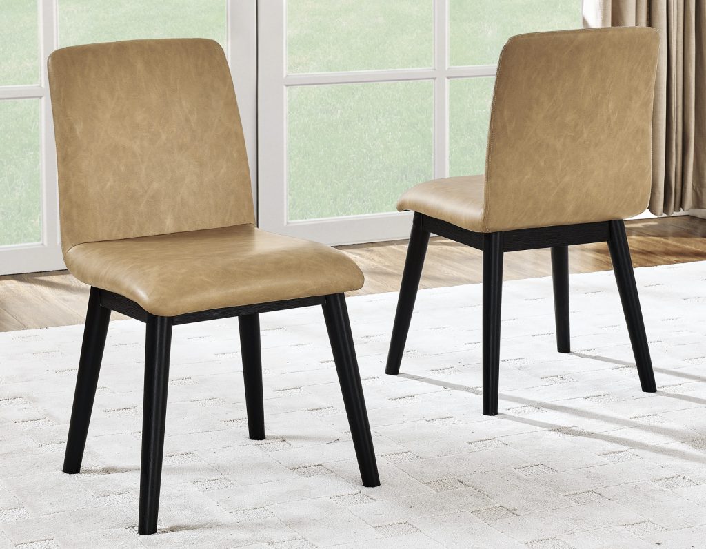 Vienna Black Dining Chairs (pr)