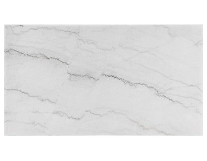 Vienna 72" Marble Top Black Dining Table -