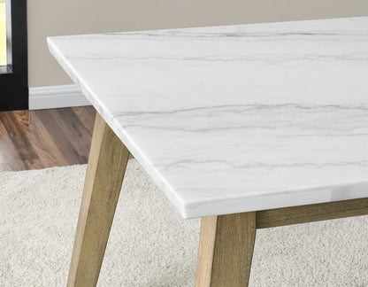 Vienna 72" Marble Top Dining Table -