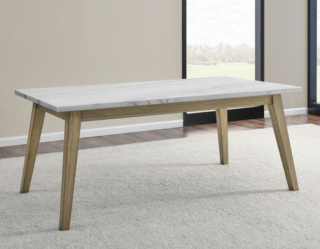 Vienna 72" Marble Top Dining Table