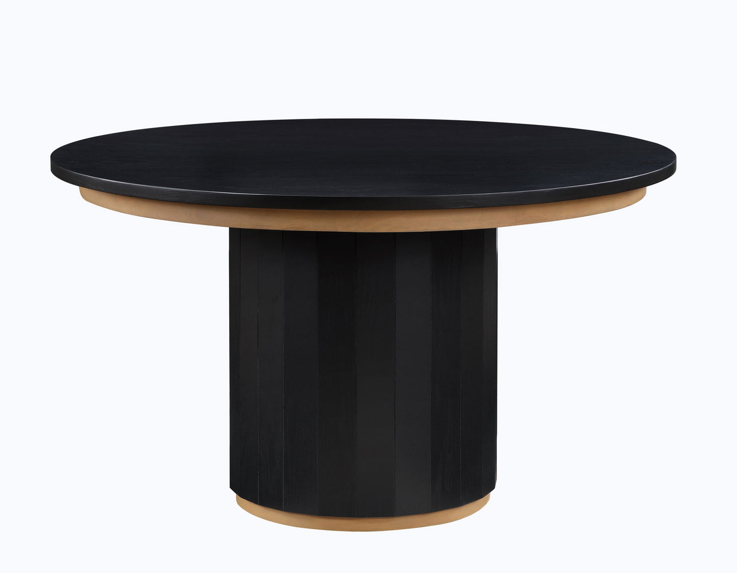 Maggie Round 52" Black Dining Table