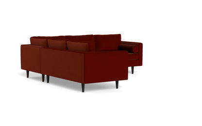 Ladybird 103" Corner Sectional - Superb Rust