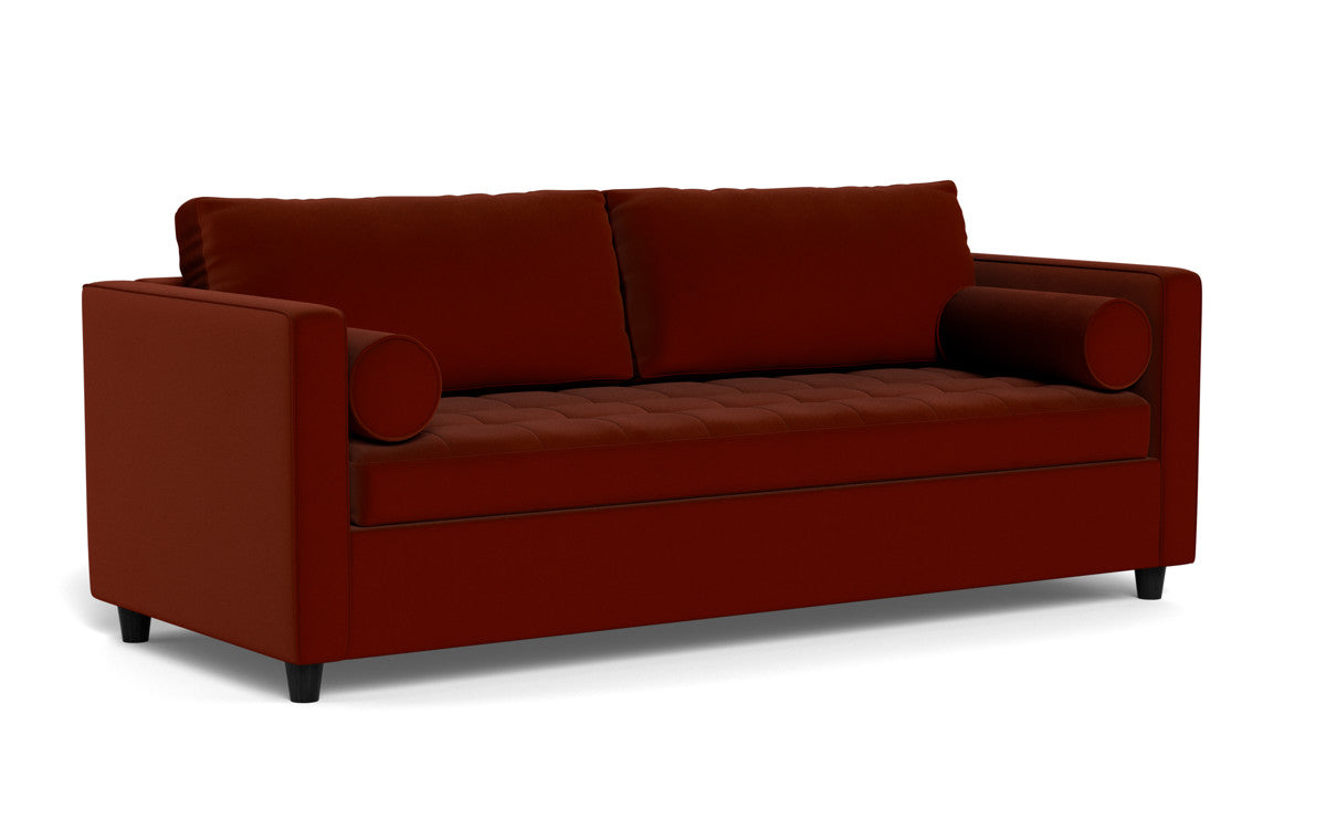 Ladybird 88" Queen Sleeper Sofa - Superb Rust