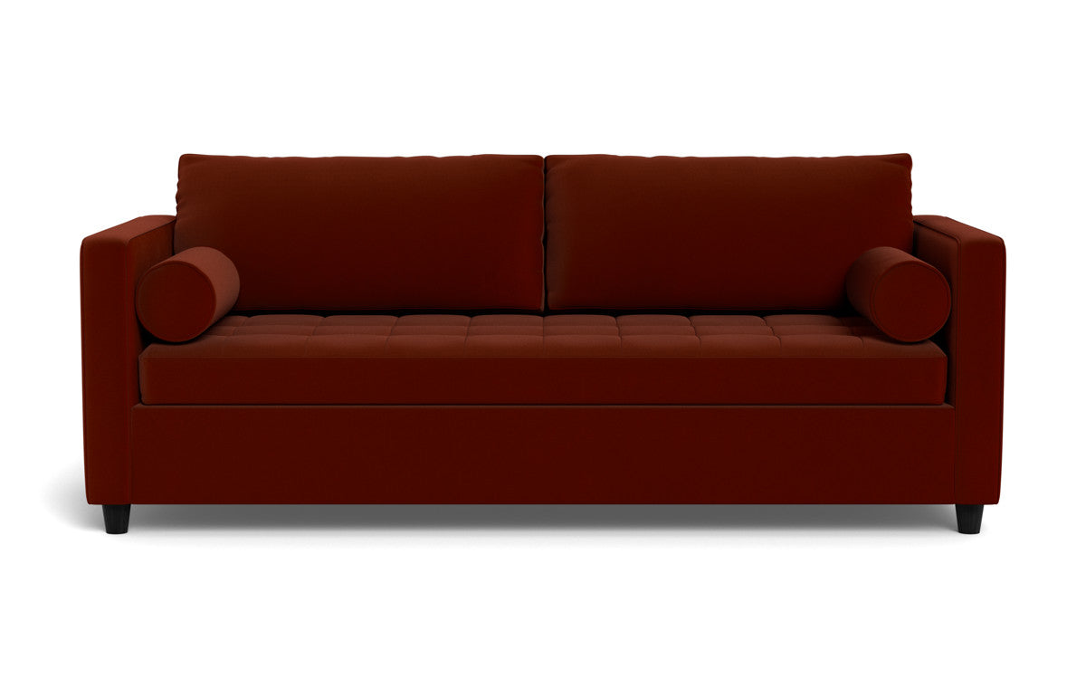 Ladybird 88" Queen Sleeper Sofa - Superb Rust