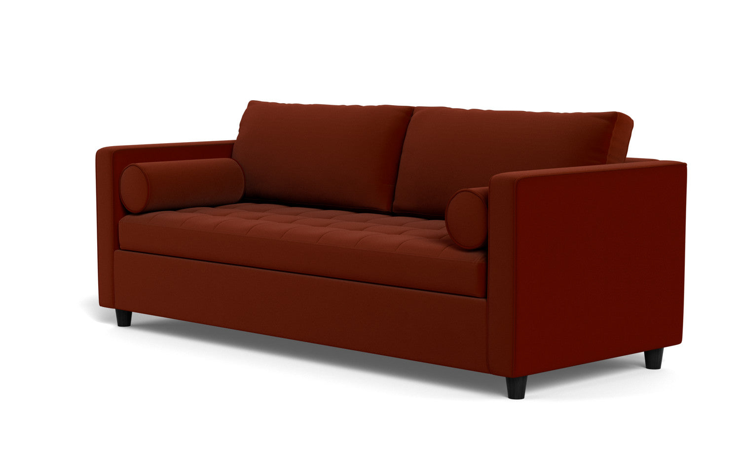 Ladybird 88" Queen Sleeper Sofa Superb Rust Quick Ship -