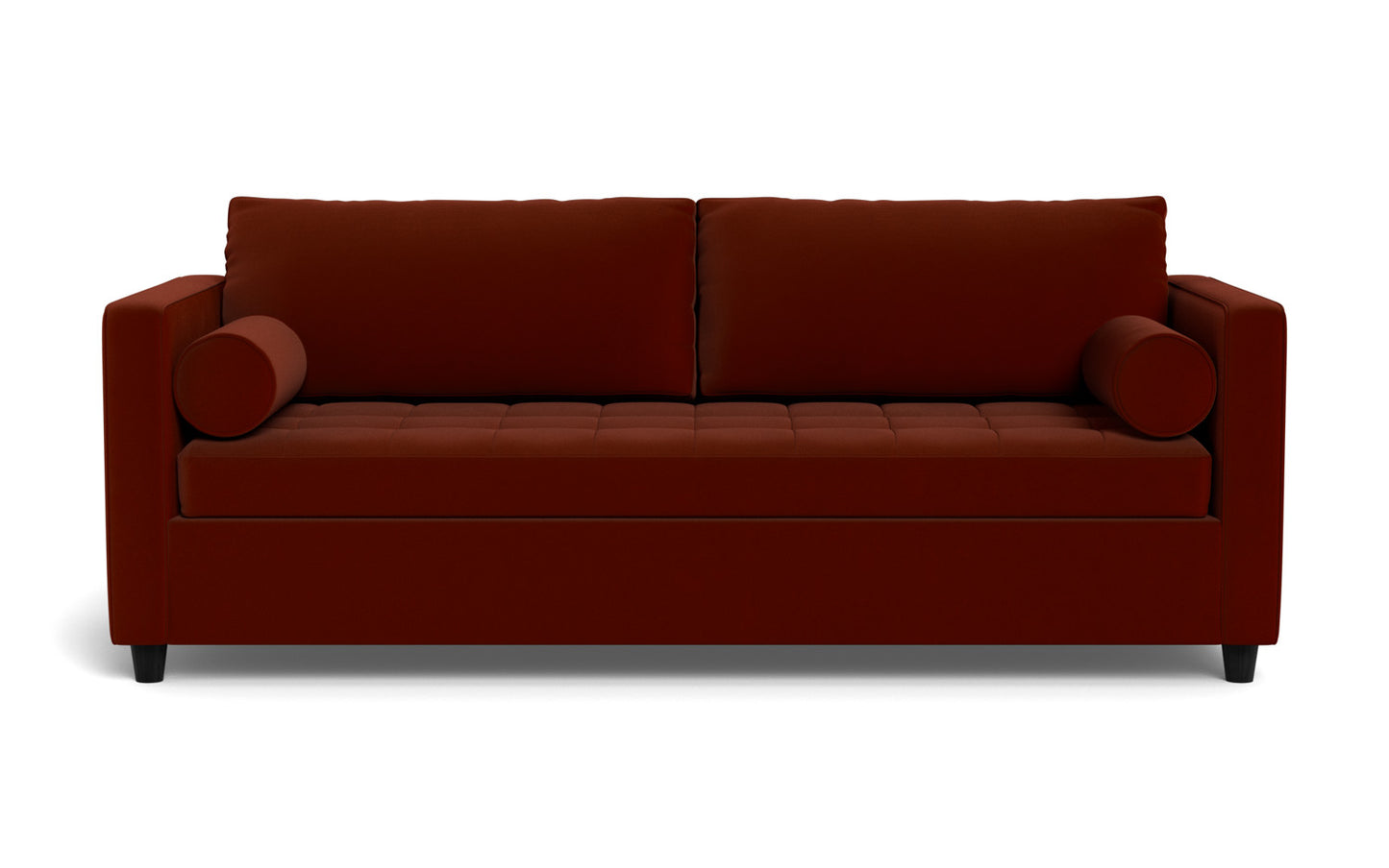 Ladybird 88" Queen Sleeper Sofa Superb Rust Quick Ship -