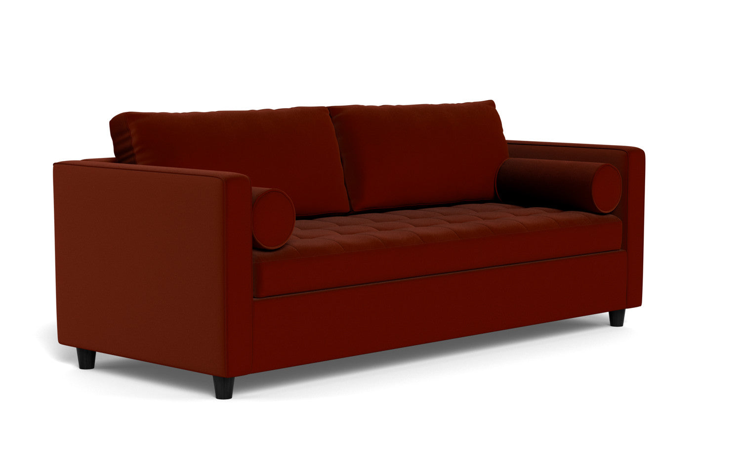 Ladybird 88" Queen Sleeper Sofa Superb Rust Quick Ship -