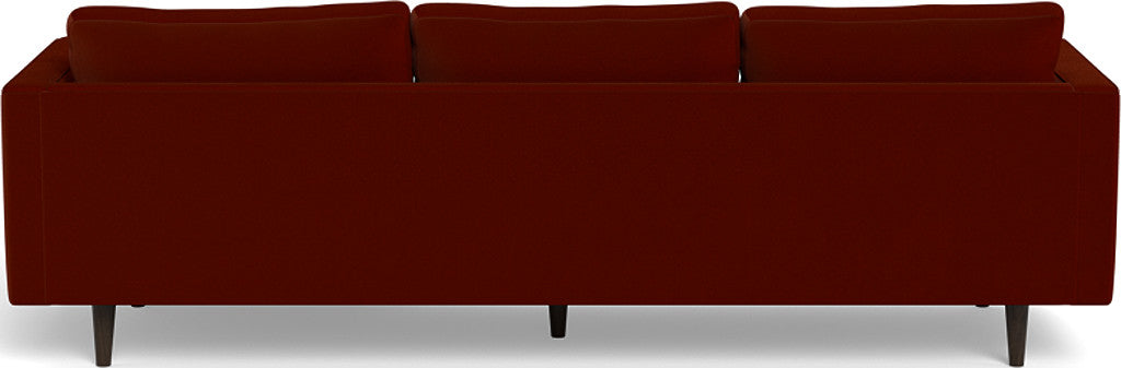 Ladybird 104" Reversible Sofa Chaise - Superb Rust