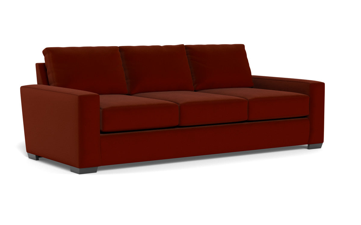 Mas Mesa 101" Deep Estate Sofa - Superb Rust