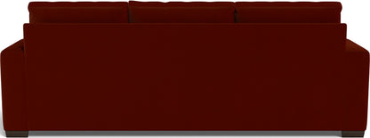 Mas Mesa 101" Deep Reversible Sofa Chaise - Superb Rust