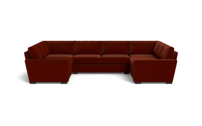 Mas Mesa 166" Deep Condo U Sectional - Superb Rust