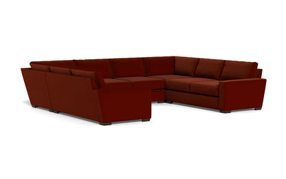 Mas Mesa 166" Deep Condo U Sectional - Superb Rust