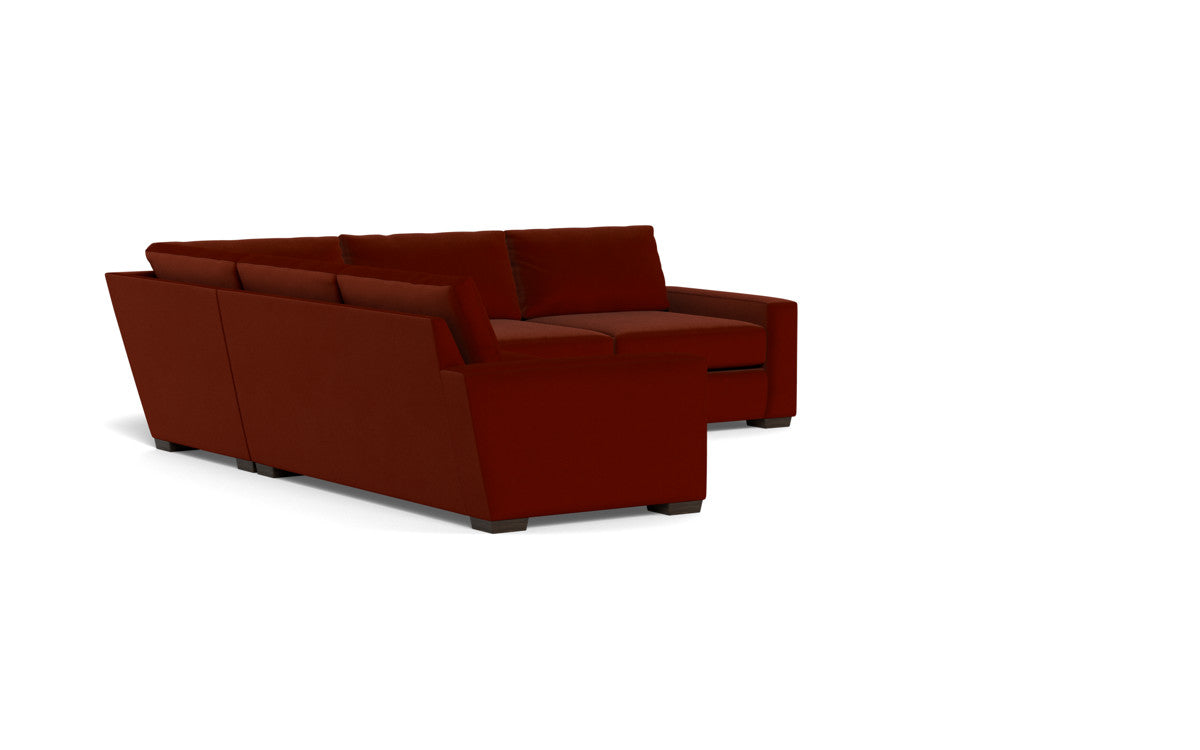 Mesa 121" Corner Sectional - Superb Rust