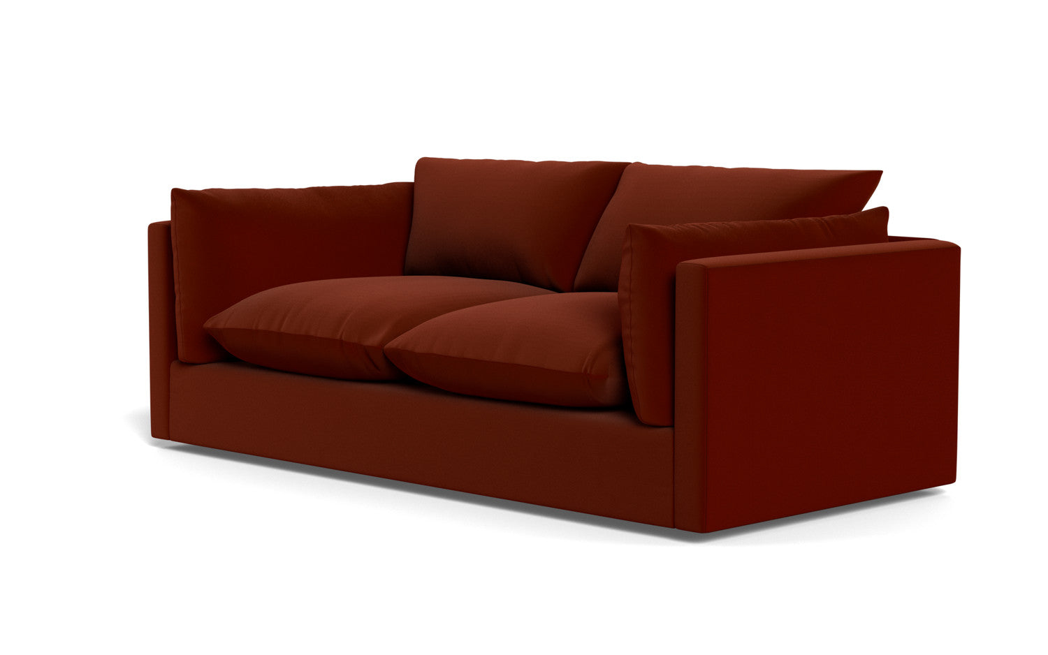 Soco 79" Loveseat - Superb Rust