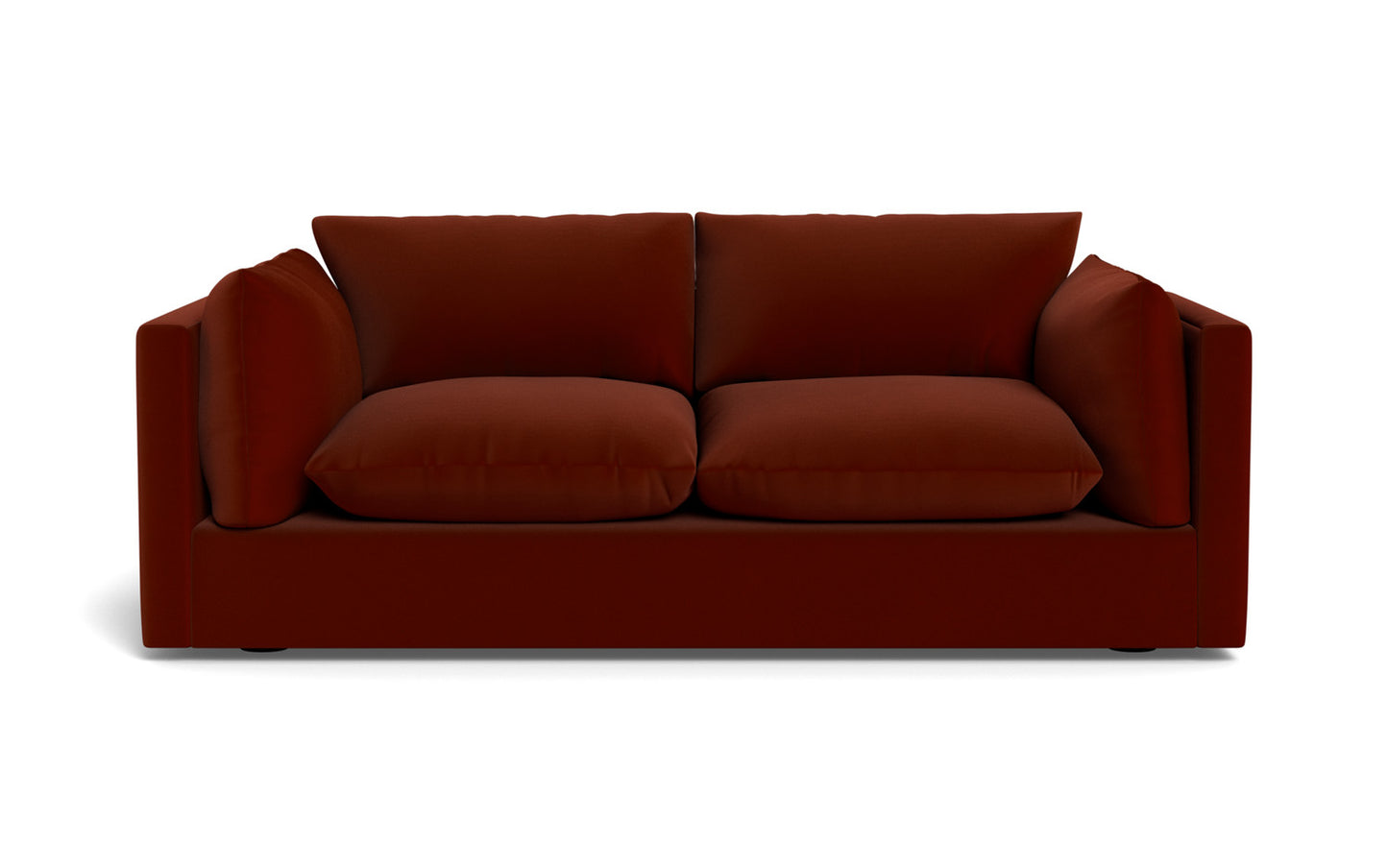 Soco 79" Loveseat - Superb Rust