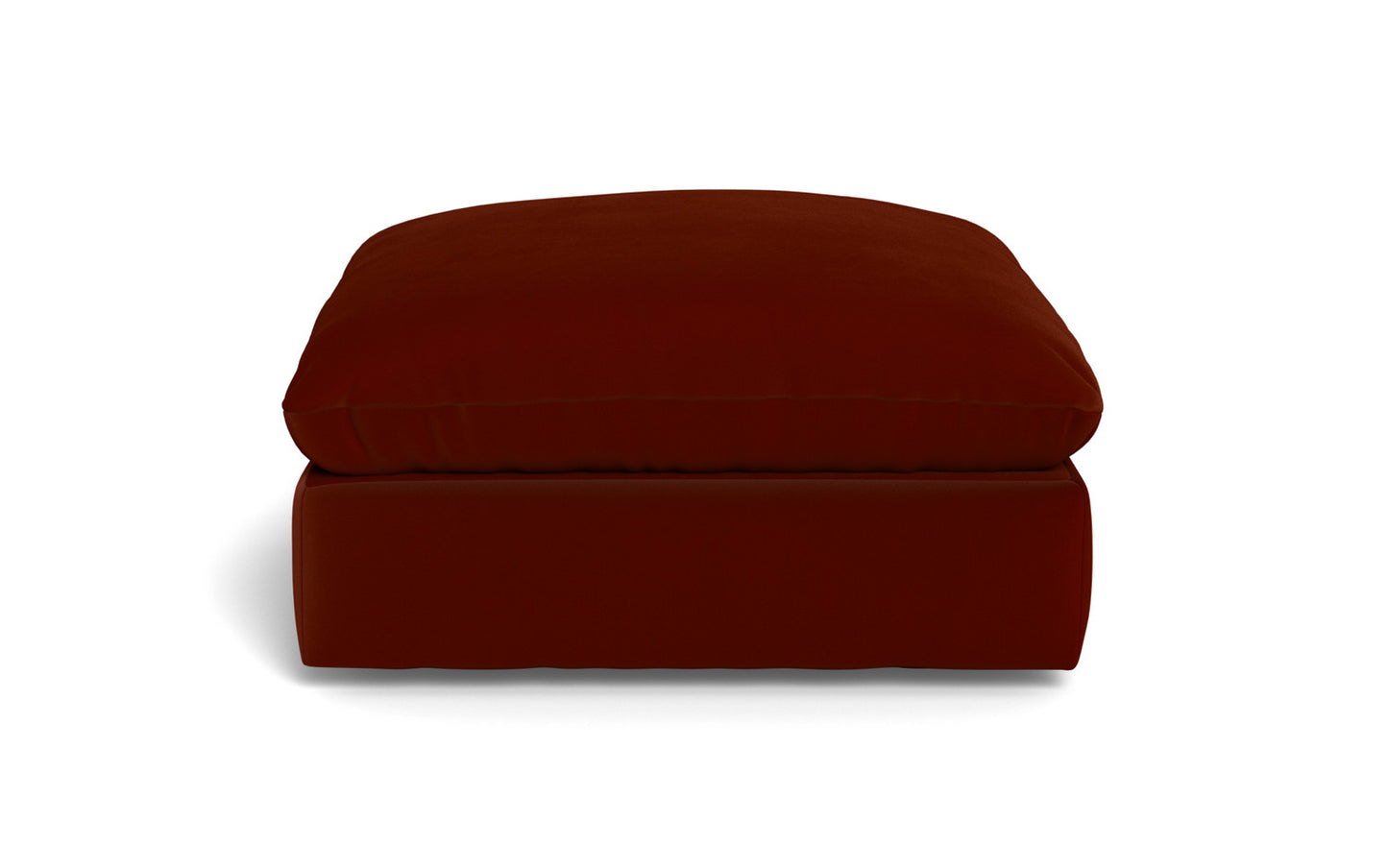 SoCo Ottoman - Superb Rust