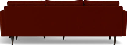 Wallace 98" Reversible Chaise Sofa - Superb Rust