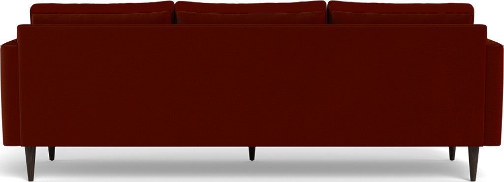 Wallace 98" Untufted Estate Sofa - Superb Rust