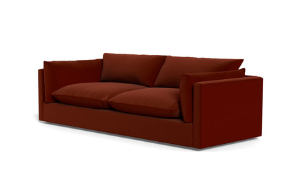 Soco 95" Sofa - Superb Rust